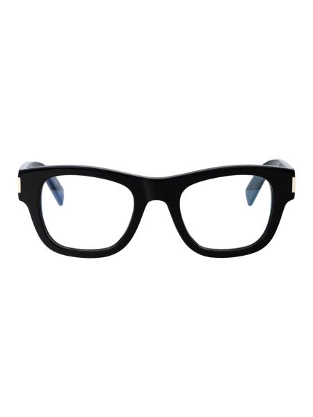 Okulary korekcyjne eleganckie Saint Laurent czarne
