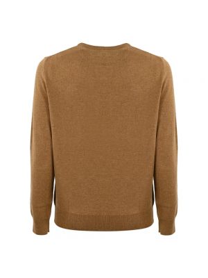 Jersey de lana de tela jersey Ralph Lauren marrón