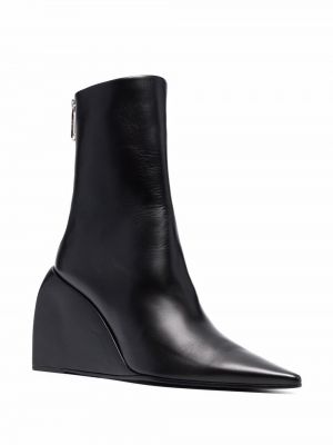 Ankle boots na koturnie Off-white