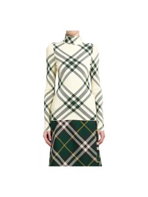 Sweter Burberry beżowy