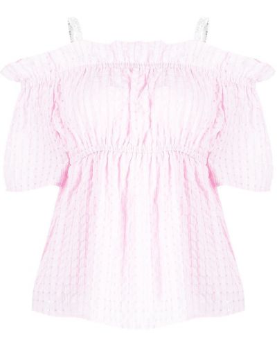 Kort blus B+ab rosa