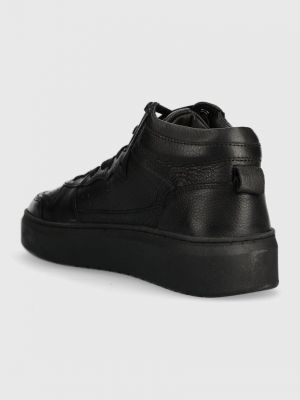 Sneakerși din piele Wojas negru