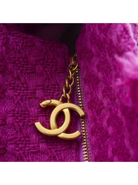 Bolso shopper retro Chanel Vintage violeta