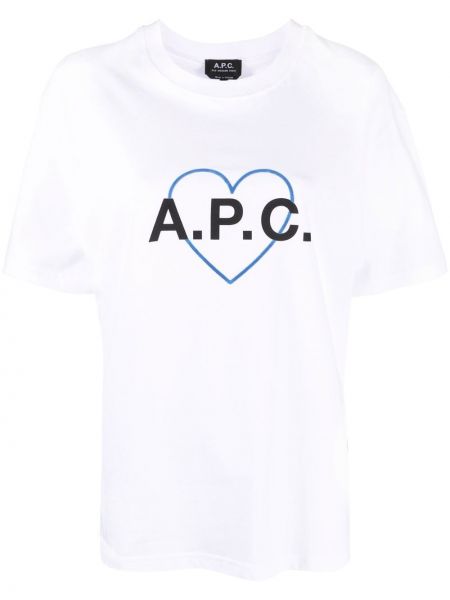 T-shirt A.p.c. vit