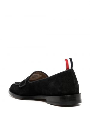 Loafers w paski Thom Browne czarne