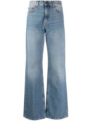 Hög midja flare jeans Haikure blå