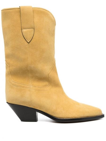Kotníkové boty Isabel Marant žluté