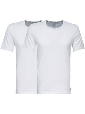 Otthoni klasszikus pamut póló Calvin Klein - fehér
