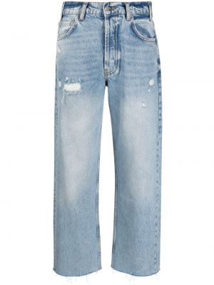 Obnosené džínsy s rovným strihom Anine Bing