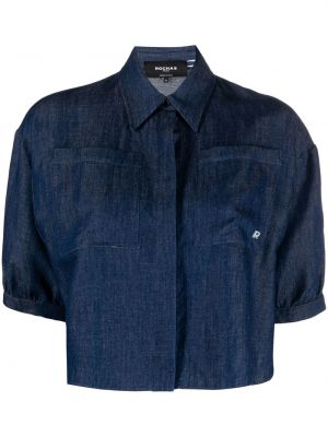 Džínová košile Rochas - Modrá