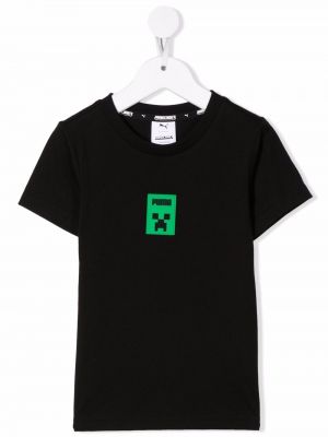 T-shirt för tjejer Puma Kids svart