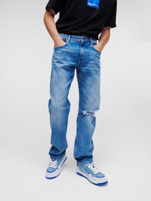 Farmerek Karl Lagerfeld Jeans kék
