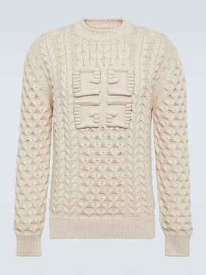 Jersey de algodón de tela jersey con trenzado Givenchy