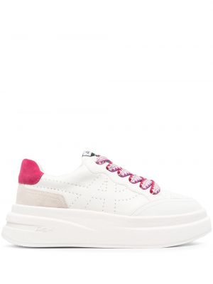 Platformu deri sneaker Ash