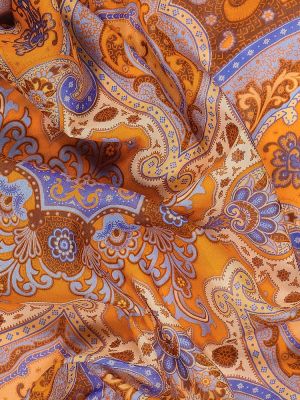 Bavlněný hedvábný šál s paisley potiskem Zimmermann