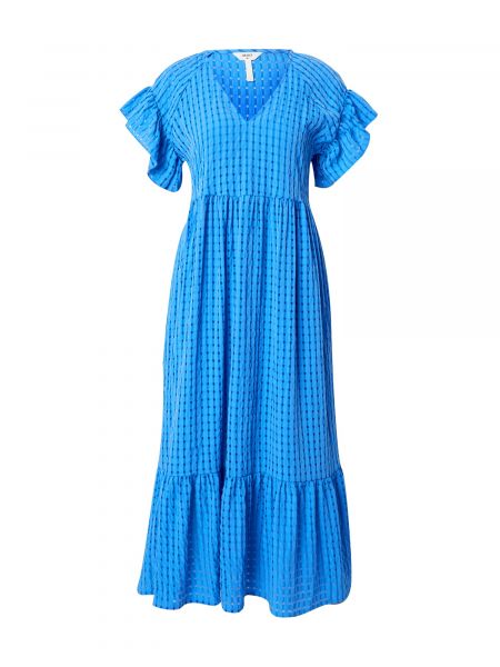 Dlouhé šaty Object modrá