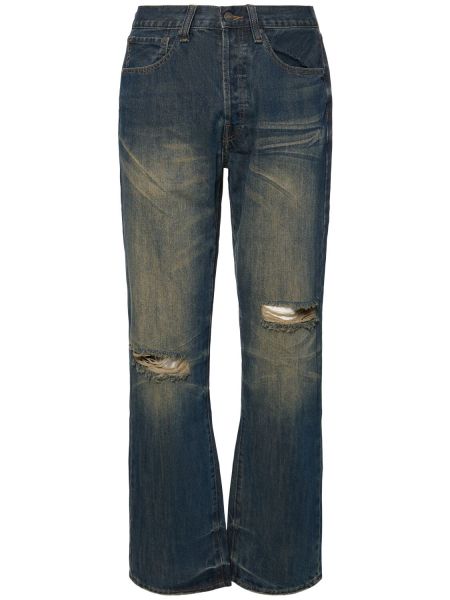 Priliehavé džínsy s rovným strihom Jaded London modrá