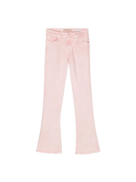 Bootcut jeans ausgestellt 7 For All Mankind pink