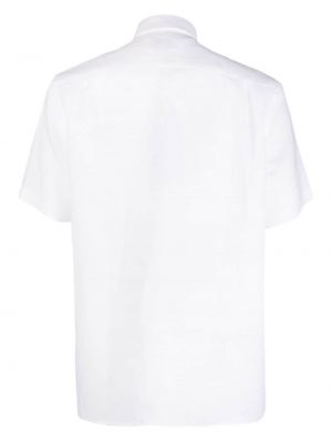 Haftowana koszula Lacoste biała