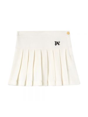 Mini spódniczka Palm Angels biała