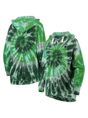 Пуловер с капюшоном с эффектом тай-дай Colosseum зеленый