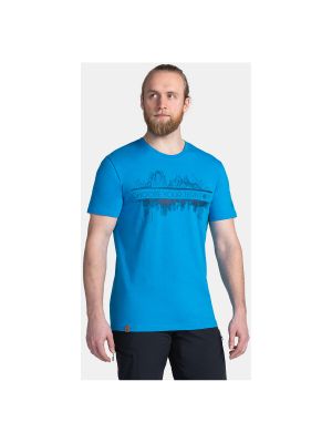 Bavlněné tričko s krátkými rukávy Kilpi modré
