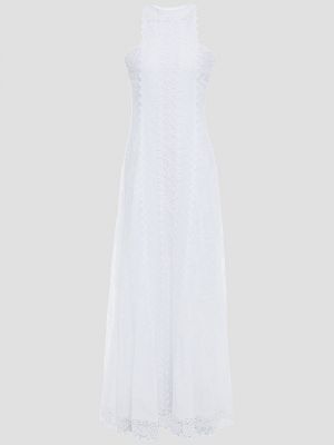Bílé maxi šaty bavlněné Charo Ruiz Ibiza