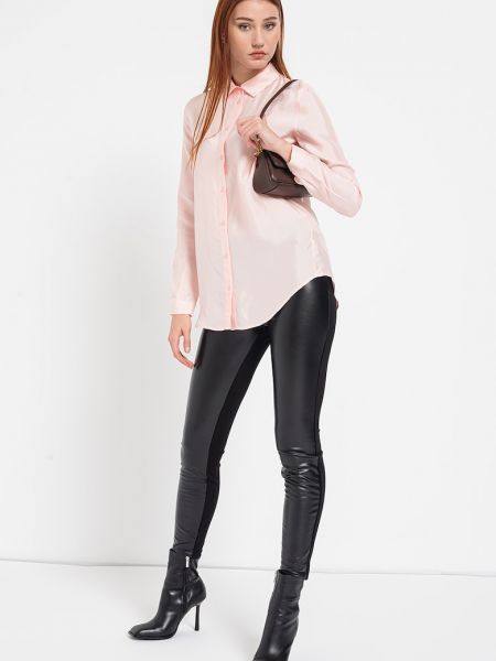 Классическая рубашка Armani Exchange розовая