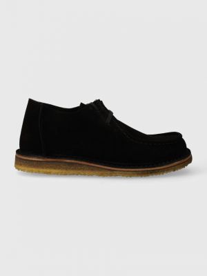 Cipele od brušene kože Astorflex crna