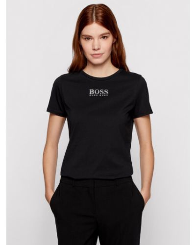 T-shirt Boss nero