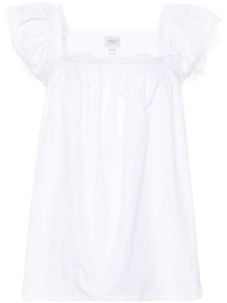Bluza s čipkom Giambattista Valli bijela