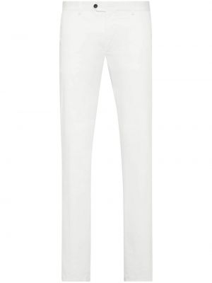 Chino hlače slim fit Philipp Plein bijela