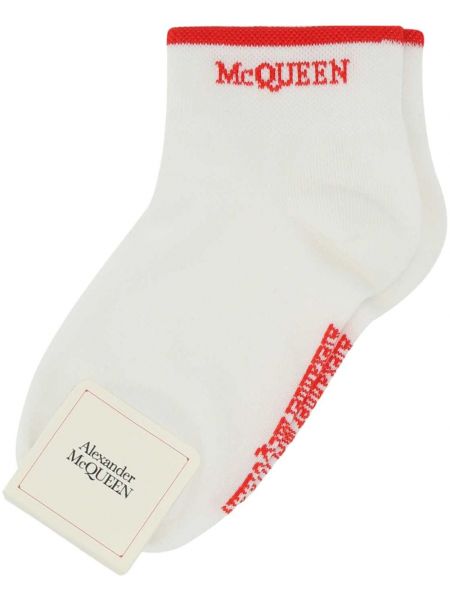 Sokker Alexander Mcqueen hvid