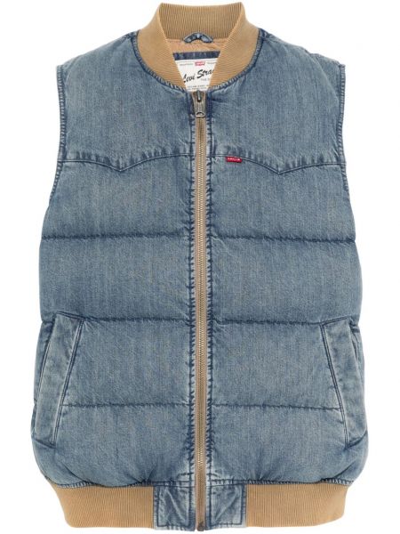 Denim vest Levi's blå