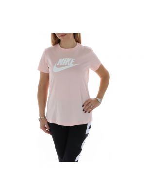 Koszulka z nadrukiem Nike różowa