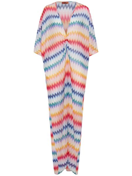 Draperet lang kjole Missoni