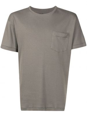 Majica z žepi Osklen siva