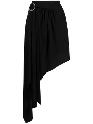Ασύμμετρη φούστα Alexandre Vauthier μαύρο