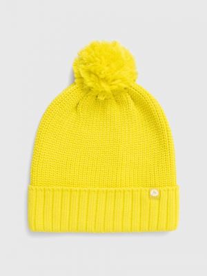 Dzianinowa czapka Marmot żółta