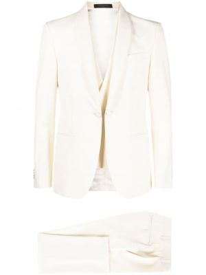 Вълнен костюм Corneliani бяло