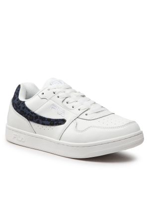 Sneakers με λεοπαρ μοτιβο Fila λευκό
