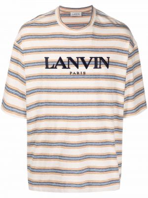 Camiseta a rayas Lanvin