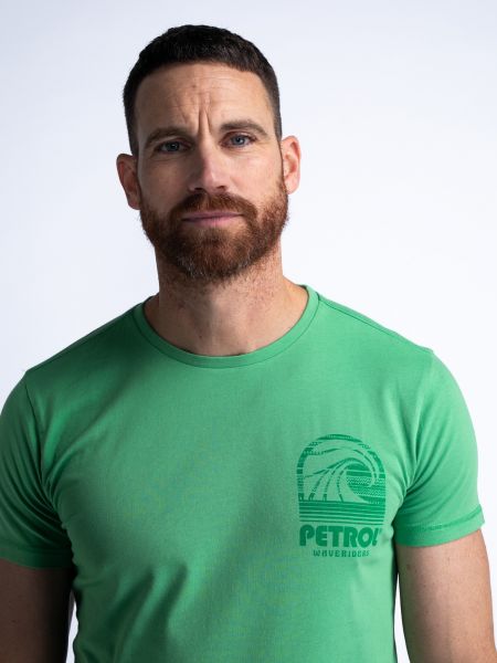 T-shirt Petrol Industries vert