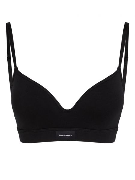 Soutien-gorge triangulaire Karl Lagerfeld noir