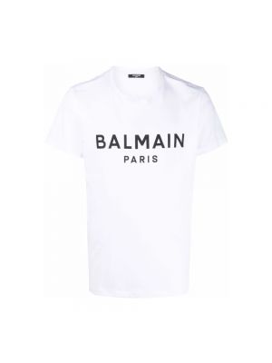 T-shirt z nadrukiem Balmain