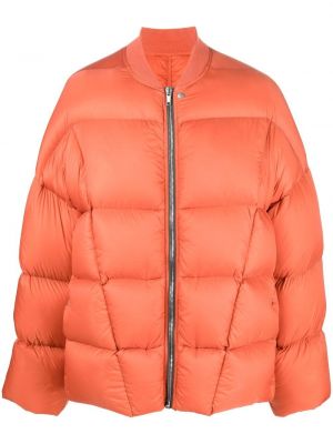 Pernata jakna Rick Owens narančasta