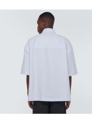 Camisa de lino de algodón Bottega Veneta