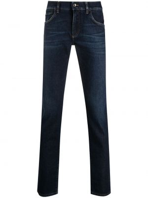 Lav midje skinny jeans Dolce & Gabbana blå