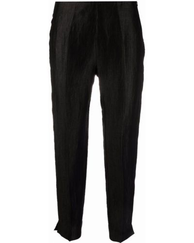 Pantalones de cintura alta Gentry Portofino negro