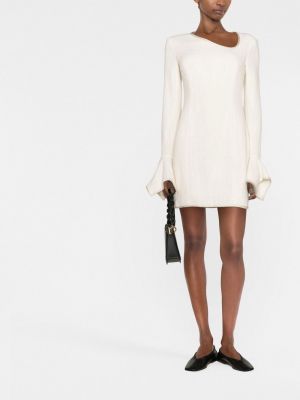Sukienka mini Nanushka biała